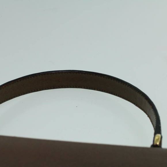 VALENTINO Hand Bag Leather Brown Auth 59910 - Picture 8 of 16